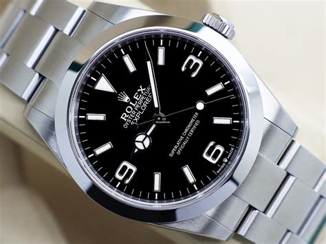 Vendesi Rolex Explorer Stainless Steel Black Dial 